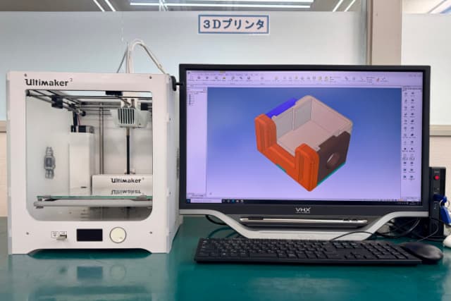 3D CADソフト+3Dプリンター